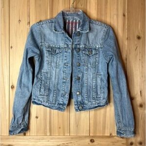 Stylish Light Blue Denim Jacket